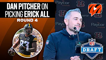 Dan Pitcher on Cincinnati Bengals 4th Round Pick Erick All | 2024 NFL Draft