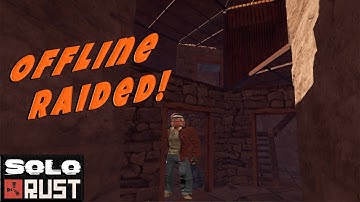 Offline Raided | Rust Solo Survival - Gun Hoarder: Part 2