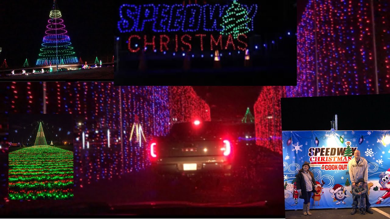 CHARLOTTE MOTOR SPEEDWAY CHRISTMAS LIGHTS SHOW 2019 Concord NORTH