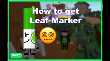 How to find Leaf Marker
