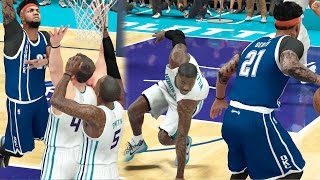 NBA 2k17 MyCAREER - Mean Posterizer Dunk on 2 Defenders! New Season High in Points! Ep. 117