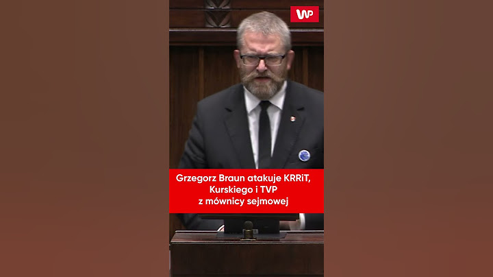 Grzegorz Braun atakuje KRRiT, Kurskiego i TVP z mównicy sejmowej #shorts