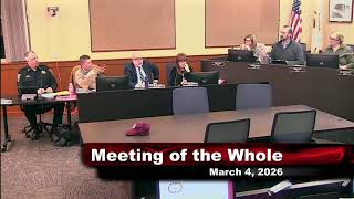 City of Lockport IL.  Council Meeting,  March 4, 2026
