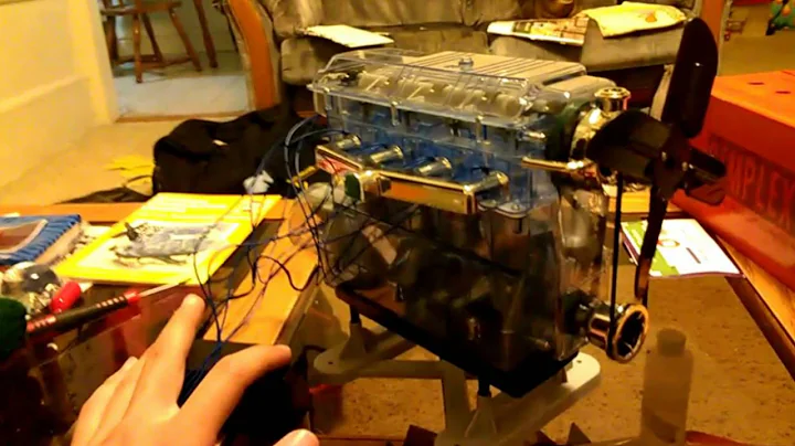 Time Lapse: Haynes Build-Your-Own Internal Combustion Engine