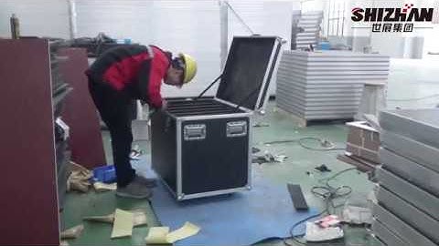 Flight case installation video