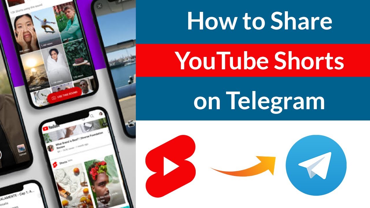 How to Share YouTube Shorts Videos on Telegram App? - YouTube