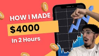 How I Made $4,000 In 2 Hours Day Trading