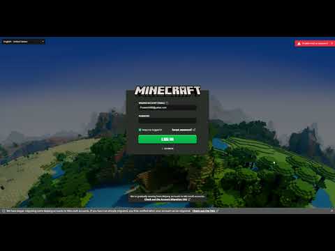 I Can't Log In On MInecraft Launcher!!!!!!