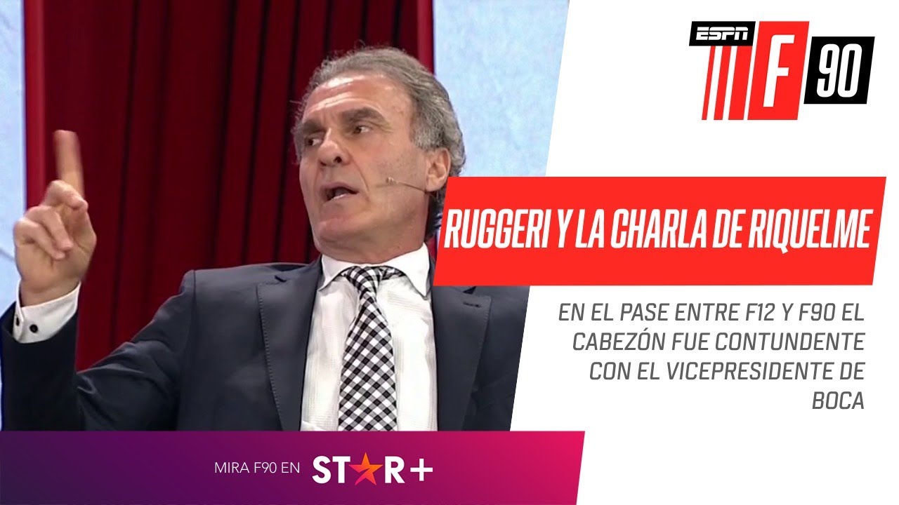 "MENOS MAL QUE NO FUI COMPAÑERO DE RIQUELME": Óscar #Ruggeri DURO con el vicepresidente de Boca
