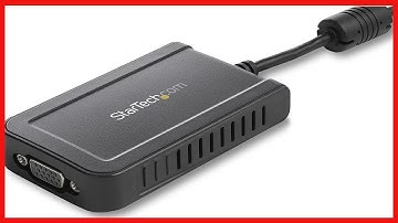 StarTech com USB to VGA Adapter   1920x1200   External Video & Graphics Card   Dual Monitor Display