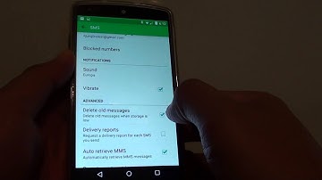 Google Nexus 5: How to Enable / Disable Auto Deletion of Old SMS