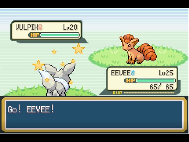 genIII] Shiny Eevee (+ Vaporeon) in 3 SRs in FireRed. I'm speechless. :  r/ShinyPokemon