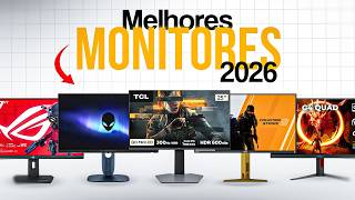 Os MELHORES MONITORES para COMPRAR em 2026