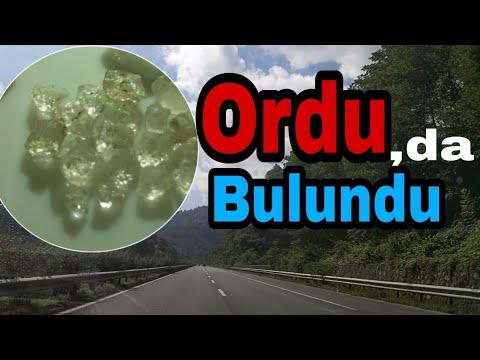 Ordu,nun Derelerinde Bulundu! Kırdıkça Taşın Içlerinden Çıkıyor