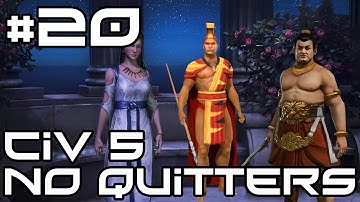 Civ 5 No Quitters Multiplayer - Double Team! #20