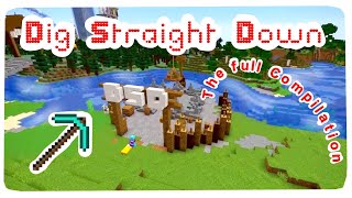 Dig Straight Down FULL COMPILATION Hermitcraft season 6 Grains minigame