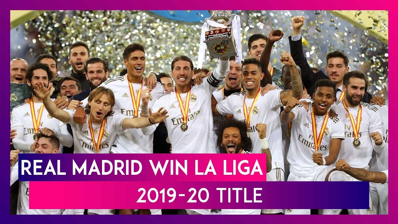 Real Madrid Win La Liga 2019-20: Los Blancos Clinch Record 34th Title