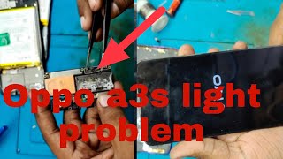 Oppo A3S LCD LIGHT SOLUTION || How to oppo a3s light junper solve#mobilerepairingzone #gsmrakesh