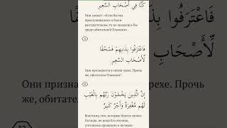 Сура «Аль-Мульк», 11 аят. Абу Бакр Аш Шатри