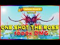 I one shot the lord boss in world 28  earned lots of spirit stones  wfs  roblox