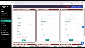 Proxy dân cư tĩnh Viettel, FPT, VNPT, Proxy Datacenter Việt Nam, Proxy US ( Mỹ )