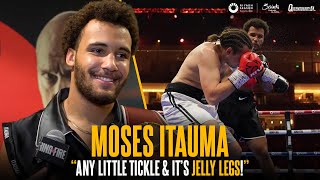 “Any tickle & it’s jelly legs!” Moses Itauma on KO & Francis Warren says “world champ in 18 months”