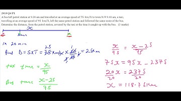 2010 KCSE MATHEMATICS  PAPER 1 QUESTION 4