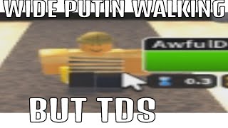 Wide Crook Walking Tower Defense Simulator Memes