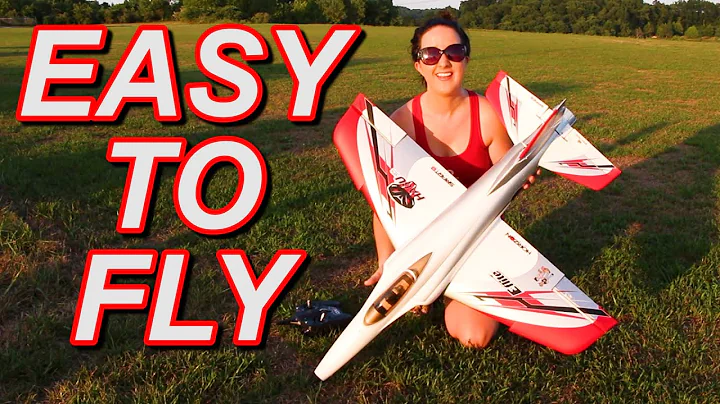 PERFECT!! RC Smart Jet Plane for Beginners - E-flite Habu STS - TheRcSaylors