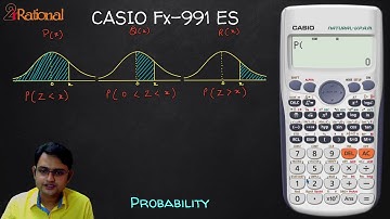 Scientific Calculator fx 991 es | Probability of Standard Normal Distribution
