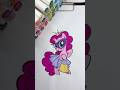 Coloring MLP Pinkie Pie 🦄✨💖 #mylittlepony #coloring #coloringtime #markers #kidsart