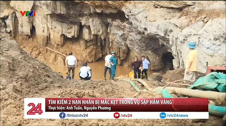 Tìm kiếm 2 nạn nhân bị mắc kẹt trong vụ sập hầm vàng | VTV24