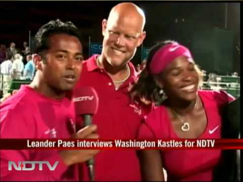 Leander Paes turns NDTV reporter