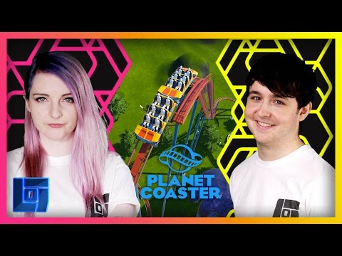 LDShadowLady Vs SmallishBeans - Awesome Planet Coaster Challenge | Legends of Gaming