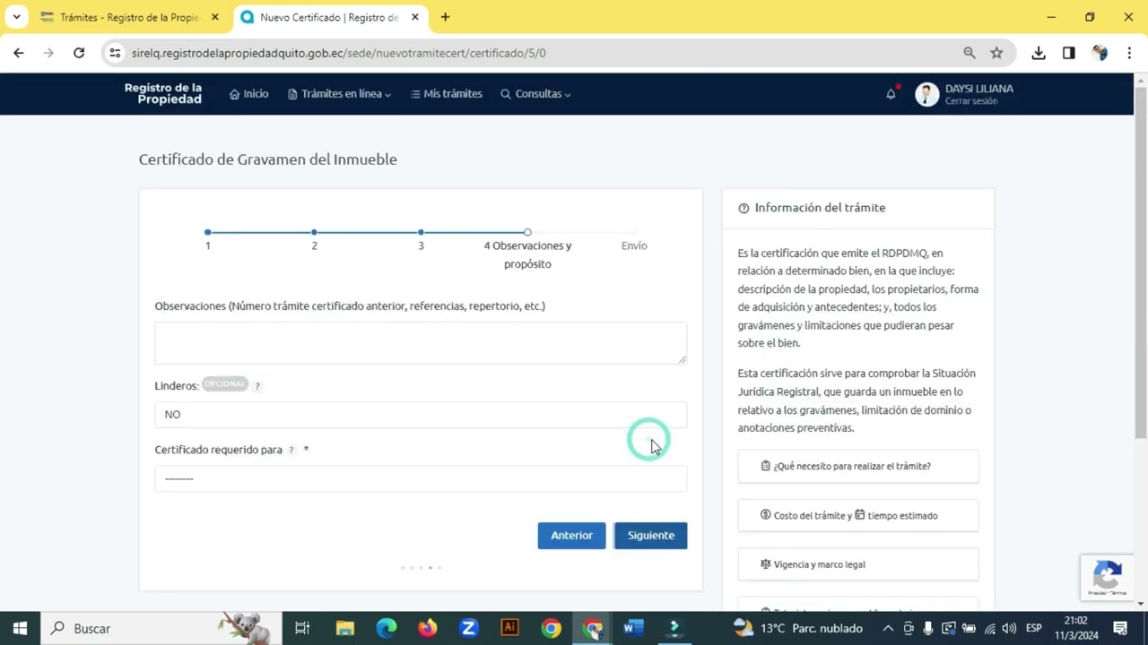 ¿Como sacar un CERTIFICADO DE GRAVÁMENES del Registro de la Propiedad de Quito ?