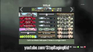MW3 15TH PRESTIGE, GOLD GUNS, EVERYTHING UNLOCKED!