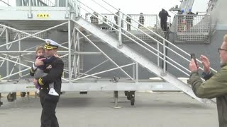 Welcome home! USS Cooperstown arrives at Naval Station Mayport