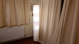 Ancient IKEA paper floor lamp repair