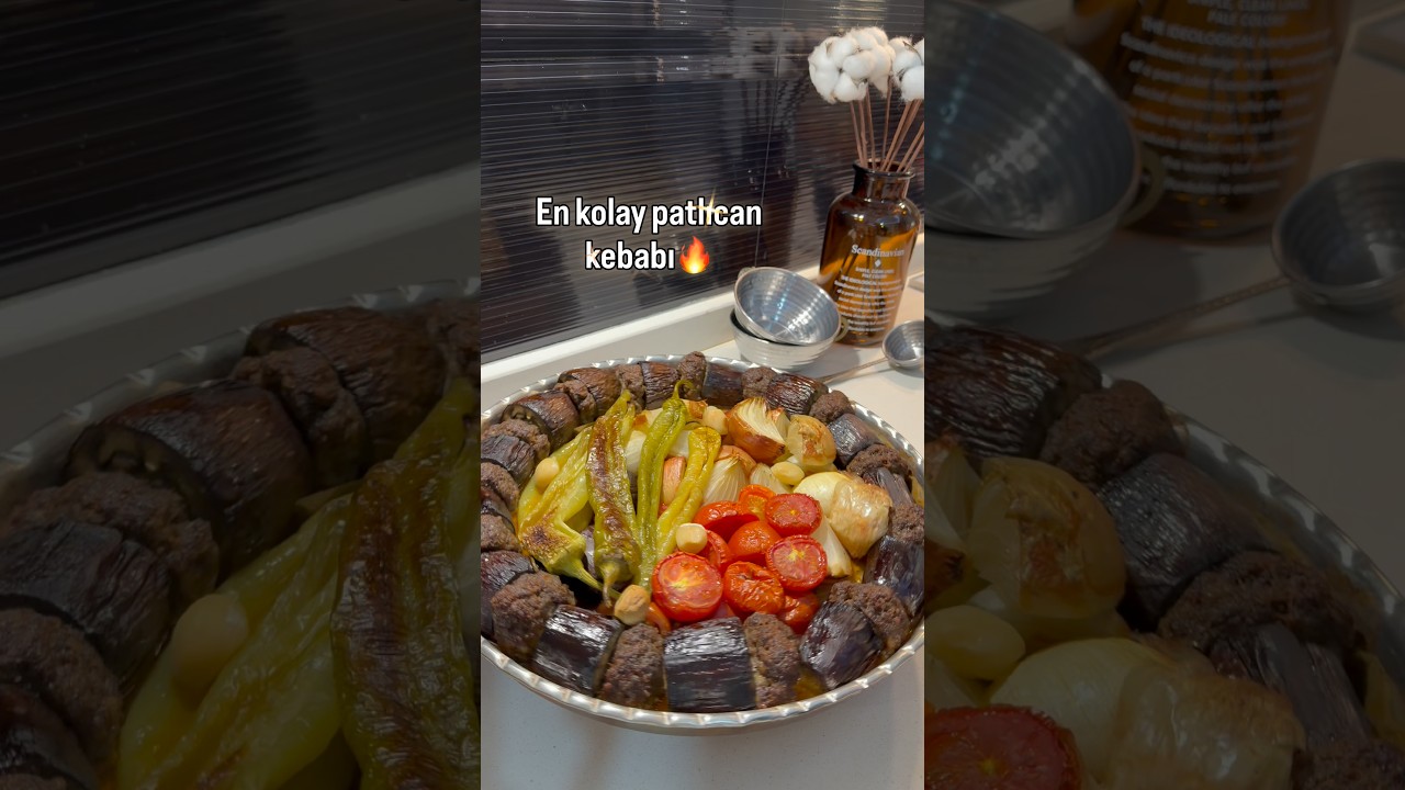 Bu kolaylık biraz fazla🔥 #pratiktarifler #kebap #patlıcankebabı #kebaptarifleri #yemektarifleri