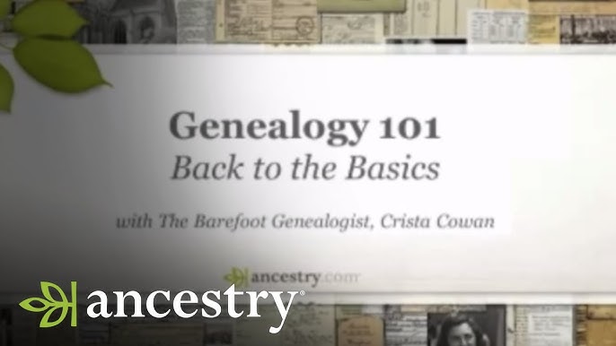 Intro to ancestry.com