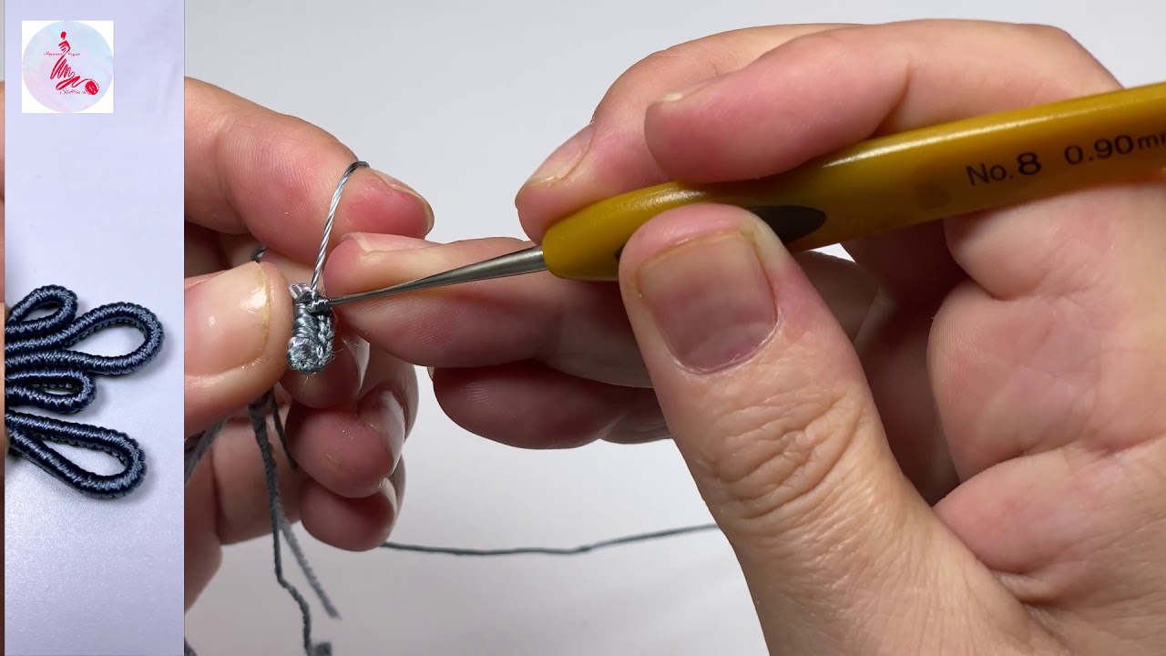 Шнур змейка с секретом.Ирландское кружево. Шнур на бурдоне. Бурдон.