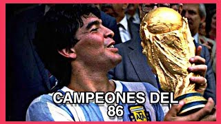 El Camino De Argentina En La Copa Del Mundo Del 86