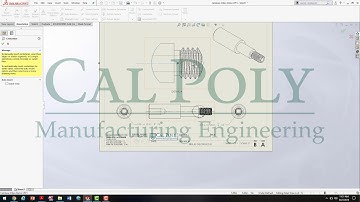 IME 144 Lathe Project #1 Engineering Drawing Tutorial