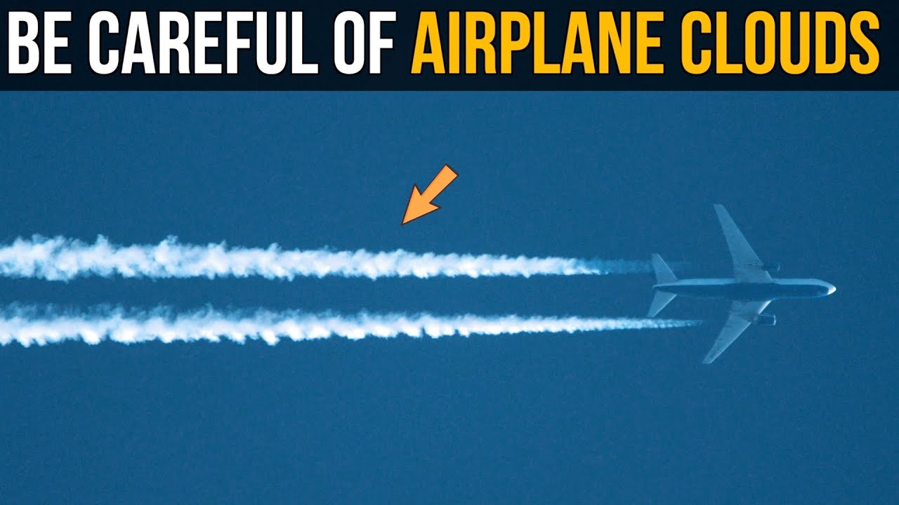 Be Careful Of Airplane Clouds