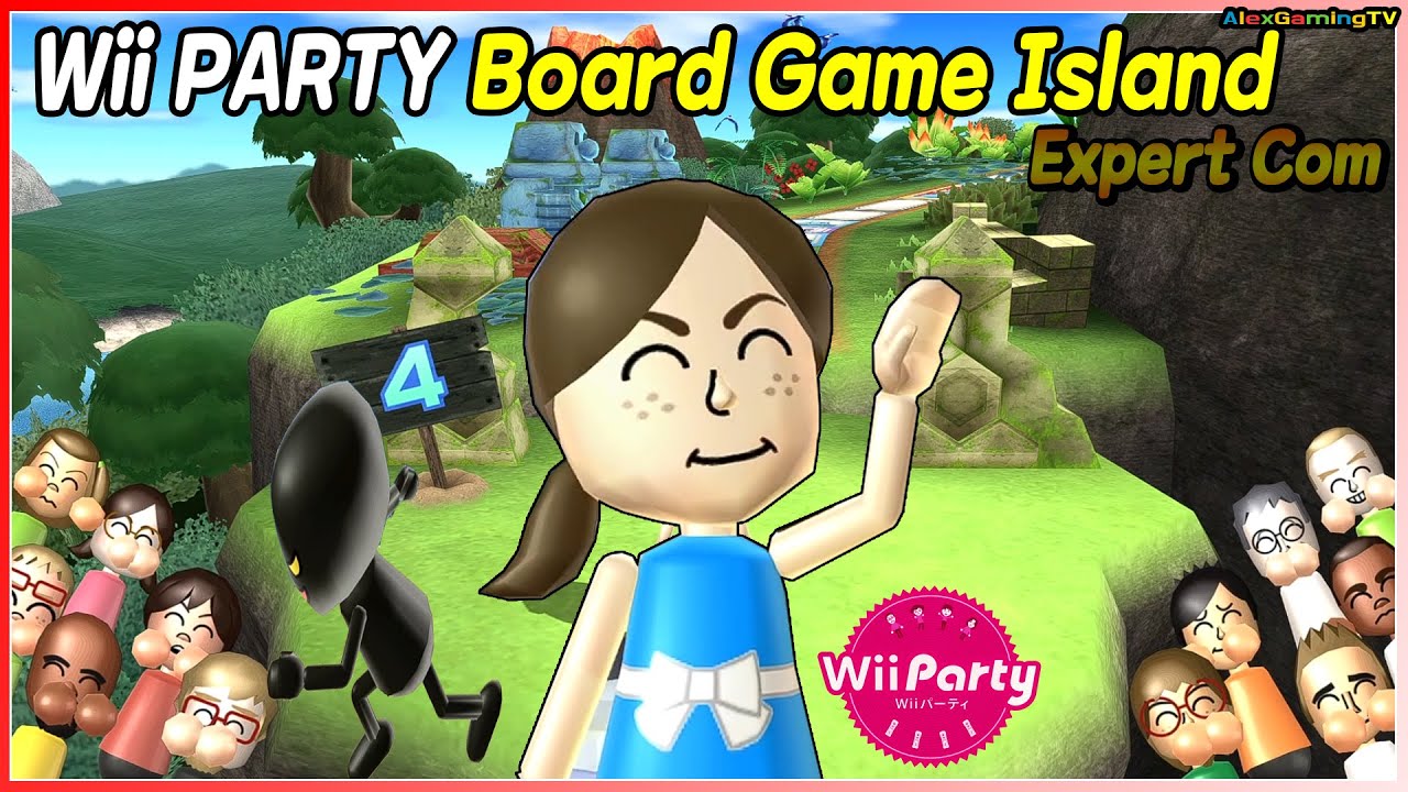 Wii Party Board Game Island Expert Com Lucia Vs Rachel Vs Hayley Vs David Alexgamingtv