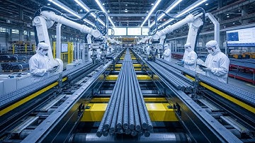 Inside a Modern Steel Rebar Manufacturing Plant: From Scrap Metal to High-Strength Construction Rods
