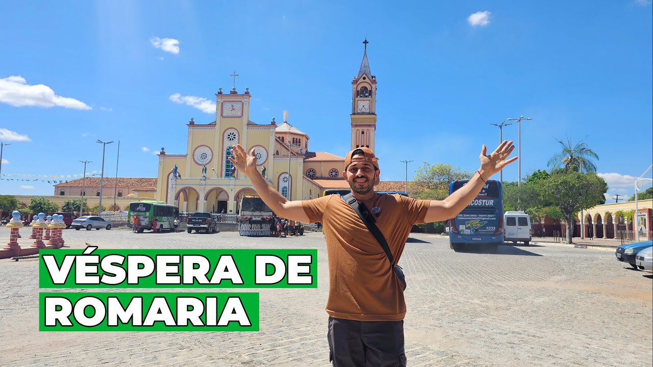 Véspera de Romaria em Juazeiro do Norte romeiros já começa chegar na cidade + dicas de compras