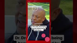 Dr. Dre Talks About Bring Heavily Influenced by Rock Music Like Kurt Cobain #shorts