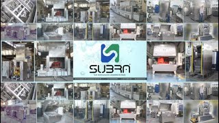 Subra Presents INDUSTRIAL PARTS WASHING MACHINES Subra Presents INDUSTRIAL PARTS WASHING MACHINES