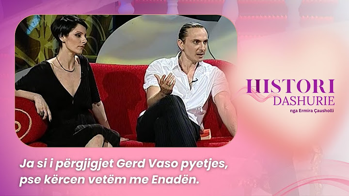 Ja si i përgjigjet Gerd Vaso pyetjes, pse kërcen vetëm me Enadën!